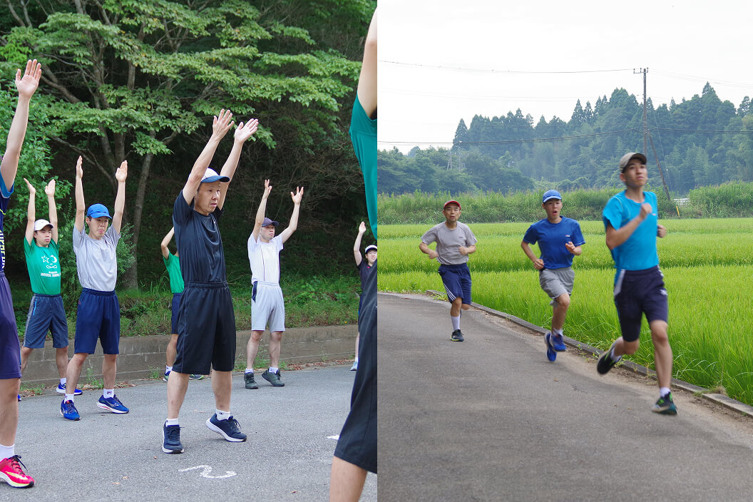 朝の運動6:05