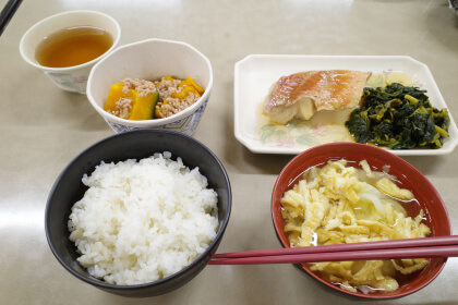 夕食